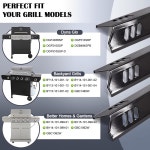 다이나글로 DGF493BNP, DGF510SBP, 뒷마당 그릴 BY13-101-001-12, BY14-101-001-02 및 BHG 부품, 조절 가능한 24인치-30인치 그리스... 