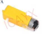 4개 DC 전기 모터  플라스틱 TT 모터 타이어 휠 3-6V 이중 샤프트 기어 모터 TT 자기 기어박스 엔진 Arduino 스마트 카용 : 이룸종합상사32