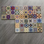 빈티지타일 유럽풍 화장실 레트로 유럽스타일 북유럽타일 200X200 스페인 22 300MM의 한 조각 구격 무늬를 혼재하 : 리치쉽-ReachShip