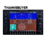 Wefly OpenCockpit 비행 시뮬레이션용 다기능 디스플레이, PFD, 오디오 컨트롤 패널, G1000 : 이상무역1