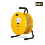 데라필 2구 코드릴 25M 전기리드선 캠핑전기선 캠핑코드릴선 : 데라필