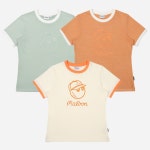 [말본골프] 아울렛 골프 여자 면티 피그먼트 다잉 라운드 티셔츠 M3322PRS11 : PLAY9924