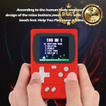 GAMINJA 미니 레트로 비디오 게임 콘솔 198 내장 2.4 인치 TFT 컬러 스크린 비트 휴대용 플레이어 어린이 선물 GC36 : 모션모터파츠
