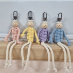 마크라메 걱정인형 키링만들기 DIY 키트 취미 체험수업 공예 재료세트 : LALA HOUSE