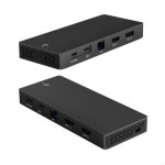 LX0B Typec 도킹 스테이션 8K30Hz 2 HDMICAMPATIBLE 트리플 디스플레이 10GBPS 고속 USB 확장 인치 허브 스플리터 : 로아산업