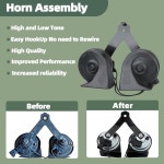 F-150 익스페디션 2 5L 3 2015 2016 2017 2018 2019 2021과 호환되는 Mocar7 혼 어셈블리 : 아온리유