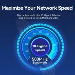 Cat6/Cat6a 24팩 슬림 RJ45 UTP 네트워크 케이블 10Gbps Cat 6 패치 케이블 NAS PS5 패치 패널용 스위치 연결용  케이블 : 이룸종합상사31