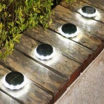 다파라1호 태양광 바닥등 2개입 백색 바닥조명 : 다파라1호