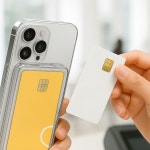 지피 맥세이프 아이폰 투명 카드 지갑 클리어 카드 케이스 : 주식회사 지피