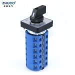 ZHUCO SZW26/LW26-25 6상 24단자 3 위치 660V 25A 48x48Mm 패널 선택기 제어 로터리 전환 캠 스위치 : 알디컴퍼니17