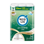 깨끗한나라 순수프리미엄 3겹  33m x 30롤 : 대현맘