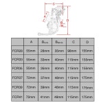 ZSDTRP FCR28 31 33 35 37 39 40 41mm Keihin FCR 기화기 FCR39 CRF450/650 FS450 Husqvarna450 레이싱 모터 추가 전력 : 메이크이지몰