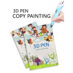 PVC 플레이트를 및 양면 3D 그림책, 그림 투명 사용한 패턴 튜토리얼 펜 인쇄 템플릿 : 월드정보41