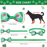 카자이아 80개 도그 칼라 나비넥타이 여름 시즌 반려동물 액세서리 조절 가능한 소형 중형견 그루밍 의상 클래식 스타일 Classic Style... 