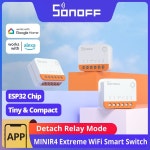 입력모듈SONOFF NIR4 익스트림 WiFi 스마트 스위치 110PCS  외부 제어 eWeLink Alexa 을 통해 릴레이 모드 분리 : 마노상사