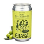 그라자 지글 엑스트라 버진 올리브 오일, 식용유 - 고폴리페놀 피크 수확 EVOO 식용유, 스페인산 싱글 팜 25.3 Fl Oz (750ml) 리필... 