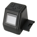 대형 2인치 LCD 화면을 갖춘 필름 및 슬라이드 스캐너, 135 126개의 110개 슬라이드를 네거티브 컬러 블랙 화이트 JPG 사진, 최대 1,200만... 