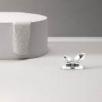 2Pcs 화장실 뚜껑 기중 장치 커버 액세서리 좌석 용 접착 비데 범퍼 Abs Labrimp 부품 교체 : 자주몰