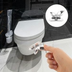 2Pcs 화장실 뚜껑 기중 장치 커버 액세서리 좌석 용 접착 비데 범퍼 Abs Labrimp 부품 교체 : 자주몰