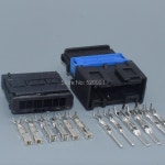 Shhworldsea 6 용 HDC6MX05F 미등 라이트 자동 98825 커넥터 램프 핀 푸조 98821 플러그 후면 소켓 1061 1set female : 몽시스토어