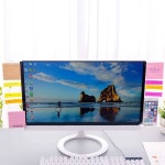 IWBTHY 스티커 메모지 홀더 메모 보드 - 컴퓨터 모니터 메시지 화면 용지 홈 오피스 책상 정리함 휴대폰 홀더용 투명 다기능 보드(왼쪽 및... 