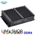 산업용 PC 11 세대 산업용 미니 PC 인텔 코어 i7 1165G7 i5 팬리스 시스템  본 컴퓨터 2xDDR4 Ram 슬롯 HD VGA 7 X USB WiFi : 이매상사