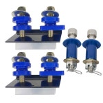 피터빌트 후드 부싱 엔진 힌지 피벗 볼트 및 378 379 액세서리 장착 키트, 교체 13-04154 13-04164 1 Complete SET : 오버시마켓십