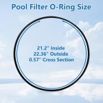 IWIWE 24850-0008(O-485) Tank O-Ring Replacement for 21 Sta-Rite System 3 S7D75, S7M120, S7M400, S7MD : 아메리카픽2