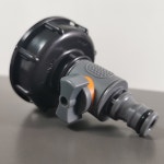 물주기 점적 관개 워터 정원 어댑터 IBC 세차용 S60 6 2개 니퍼 키트 도구 밸브 커넥터 물탱크 수도관 IBC S60x6 2 Components : 하선맘