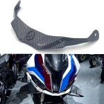 BMW 호환 익스텐션 프론트 공기역학 1000RR 윙렛 노즈 용 페어링 액세서리 2019- M1000RR 부리 S1000RR 스포일러 커버 S 윙 및 Black... 