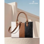 LOVEVOOK 여성용 지갑 및 핸드백, 크로스바디 빈티지 스타일 가죽 사첼 백 1 Black 10.5 Inch : 네이븐001