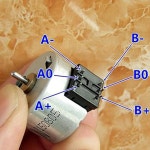 AOKLEY 1Pcs 마그네틱 2상 6와이어 25MM 스테퍼 모터 스텝 각도 18도 : 라인업원