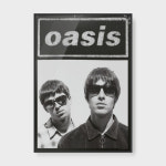 [OASIS] Live 25 Sunglasses Portrait Photo 포스터 2025, Framed A2 오아시스 오피셜 라이선스 머천다이즈 라이브 25 투어... 