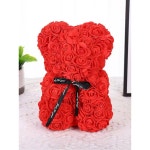 1pc 발렌타인 데이 선물 크리 에이 티브 로즈 베어 선물 PE 꽃 로맨틱 폼 베어 포옹 베어 Rose Red : 수박6