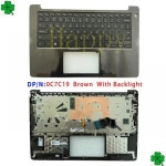 Dell Inspiron 5370 Vostro 노트북 LCD 뒷면 커버 Palmres 키보드 0RT5RD 0C7C19 0XDHWP 0265G7 05WXM1 용 오리지널 : 글로벌커넥티드인