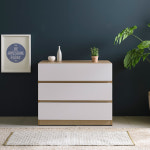 EB319 낮은 수납장 침실 안방 서랍장 3단 옷 서랍장 800 : 엘리퍼니처