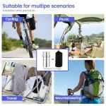 여행, 캠핑, 배낭여행 및 비상 대비용 탄소 필터가 장착된 휴대용 스테인리스 스틸 중력식 급수 필터 중력 스포츠 병 42 372 표준 1L... 