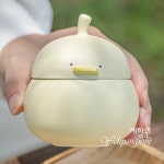 [다도 찻잎보관통] 예향원 귀여운 아기 오리 소분용 차통 찻잎통 E-10542 : 예향원