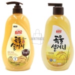 저자극 기름때제거 주방 설거지 세제 750mL 쌀겨 집들이선물 주방용세제 : 프리유통