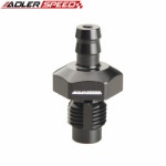 ADLER SPEED Proline 연료 전지 벤트, 알루미늄 블랙, 6ORB (ORB-6)-3/8 인치 BARB 어댑터 : 바이셀투세븐