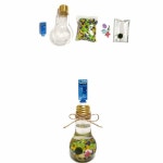 공감쇼핑 마리모 키우기 전구조명 어항만들기 초등어린이만들기키트 어항꾸미기 : 공감쇼핑A