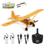 CKYSCHN WLtoys A160 J3 RC 비행기, 3D/6G 모드의 채널 비행기 5대, 배터리 2개가 장착된 3D 브러시리스 2.4G 리모컨 선물 : 재피로드