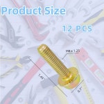 75120 배기 매니폴드 볼트 하드웨어 키트 - LS1 LSX LS2 LS3 LS6 LS7 헤더 볼트의 등급 10 9 03413B 11518860 11609481 6506775AA... 