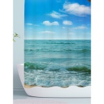 동물 샤워 커튼 늑대 Animal 폴리에스테르 액세서리 빙하 가로90x높이180+고리 라이온 세트와 데코 H0040 1 가로90x높이180+고리 H0040... 