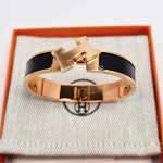 에르메스 팔찌 클릭아슈 PM 로즈골드 / 블랙 H700001FO01 : 피아슈