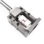 86mm 네마 34 모터 및 25mm CNC 볼 스크류 키트 SFU2505 SFU2510 2525 2550 2504를 위한 Mssoom Nema 스테퍼 스틸 마운팅 브래킷 B 0... 