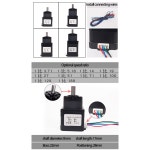 NE 7 기어 M 길이 상 2 모터 60MM 본체 42HS60 0 7N 스텝퍼 기어박스 1 to 3 71 42HS60 : 딜스토어88