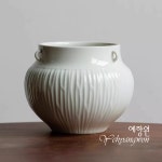 [다도 퇴수통] 예향원 초목재 도자기 삼이과릉 퇴수기 660ml E-10549 : 예향원