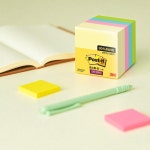 3M 포스트잇 노트 알뜰팩 강한점착 SSN 654-5A 76X76 450매 : 서연ss몰