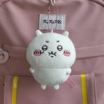 G1456 먼작귀 봉제인형 키링 모몽가 귀여운 10CM 펜던트 열쇠고리 선물 삐짐 쿠리만쥬 : 쿠마네상점